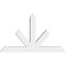 Ekena Millwork Saratoga Architectural Grade PVC Gable Bracket, 48"W x 28"H x 4"D x 4"F, 14/12 Pitch GBP048X28X0404SAR00 - alternate 4